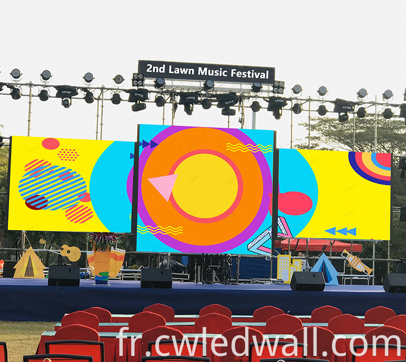 Stage Lights Events Big Led Wall Display